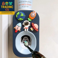 Automatic Toothpaste Dispenser Wall Mounted for Bathroom,Toothpaste Squeezer for