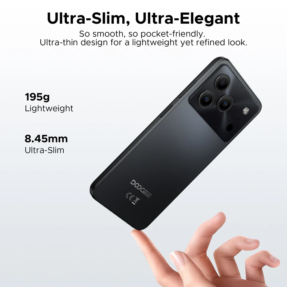 DOOGEE Note 56 Android 16 Smartphone 24GB+64GB 6150mAh 6.56" Unlocked Cell Phone - Image 4 of 4