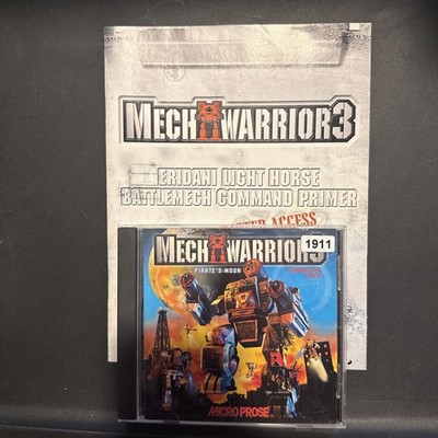 MechWarrior 3: Pirate s Moon Expansion Pack (PC CD-ROM, Windows 95/98) w/ Case