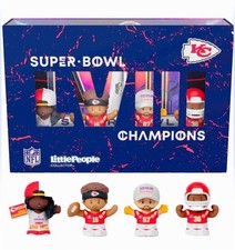 Little People Collector NFL Superbowl LVIII Kansas City Chiefs NEW IN FACT BOX