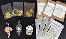 Madoka Magica Metal Charm Rubber Mascot Keychain Collectible New Rare