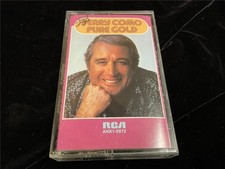 Cassette Tape Como 1975 Perry Como Pure Gold