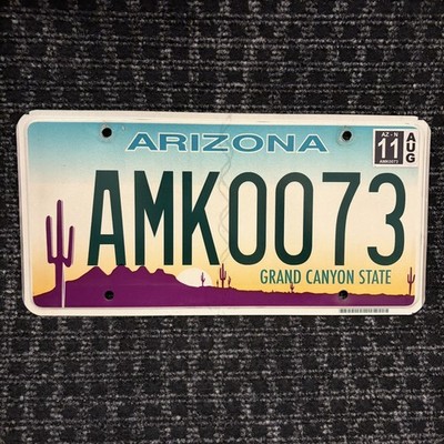 Original US Auto Kennzeichen Nummernschild USA   Arizona Grand Canyon State  