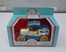 Ertl 1918 Ford Runabout Diecast Truck Bank New In Box 1/25 Scale