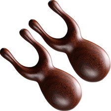 YANQINQIN Natural Wooden Nose Guasha Massage Tool-Antistatic, Eyes Facial,Man...