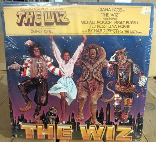 SEALED! The Wiz Original Soundtrack LP Hype Sticker Michael Jackson Vintage!