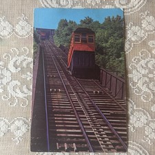 Duquesne Incline Pittsburgh PA Funicular Railway Vintage 1960s Postcard