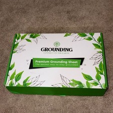 GROUND NG Premium Grounding Fitted Sheet Queen Sz 60  x80  153cm x 203cm New Open