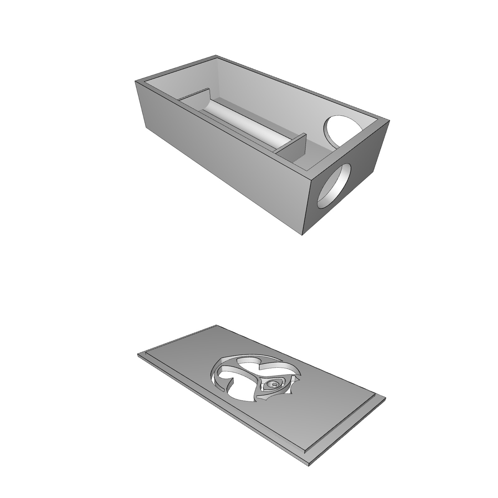 Custodia Enclosure 3D Box Mod Dual 18650 | Ricambio e DIY Vaping