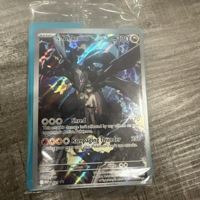 N's Zekrom Pokemon Ascended Heroes PROMO Sealed! With Dividers