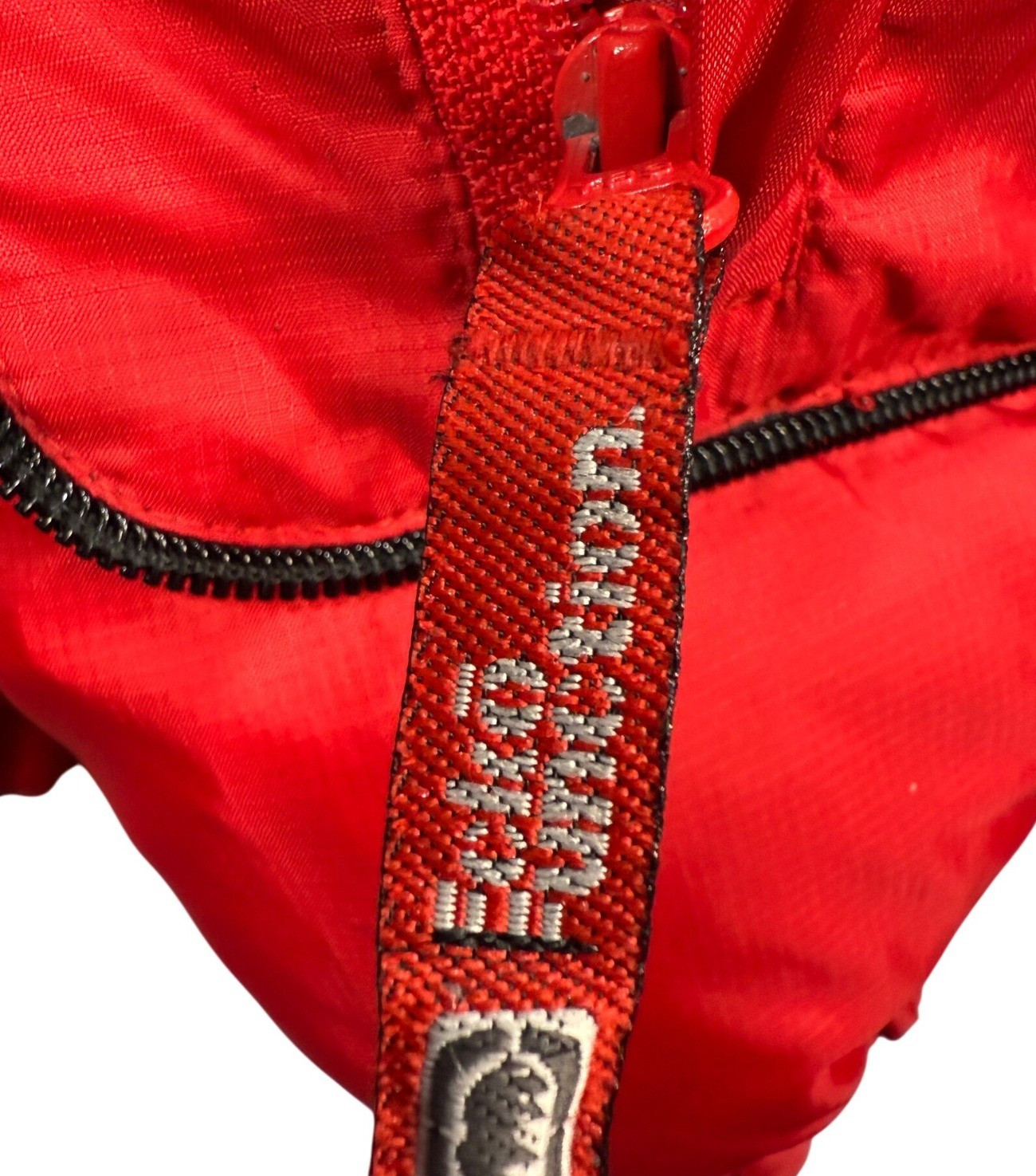 Vtg Ecko Function Reversible Red Silver Puffer Ja… - image 16