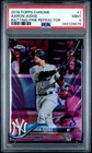 143129678 Aaron Judge 2018 Topps Chrome #1 Pink Refractor PSA 9