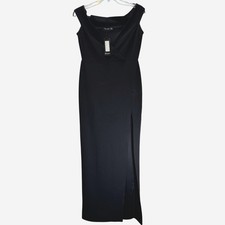 NASTY GAL Maxi Dress High Slit Size 8 Cocktail Party Wedding Party Formal New