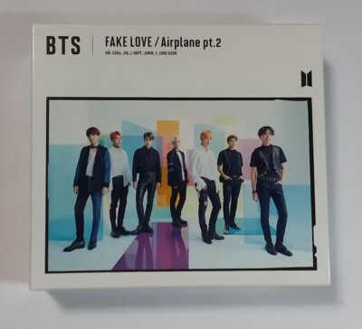 BTS FAKE LOVE/Airplane pt.2 JAPAN CD Type A+B+C+Regular 4CD Set+