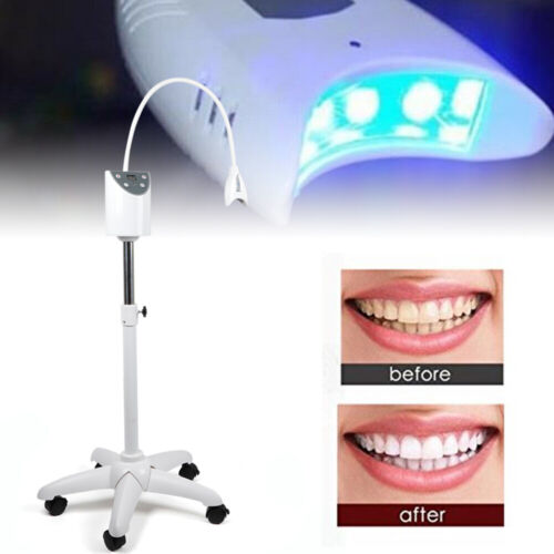 Dental Mobile Teeth Whitening Light 12 Cold LED Light Bleaching Machine MD666 - Photo 1/44