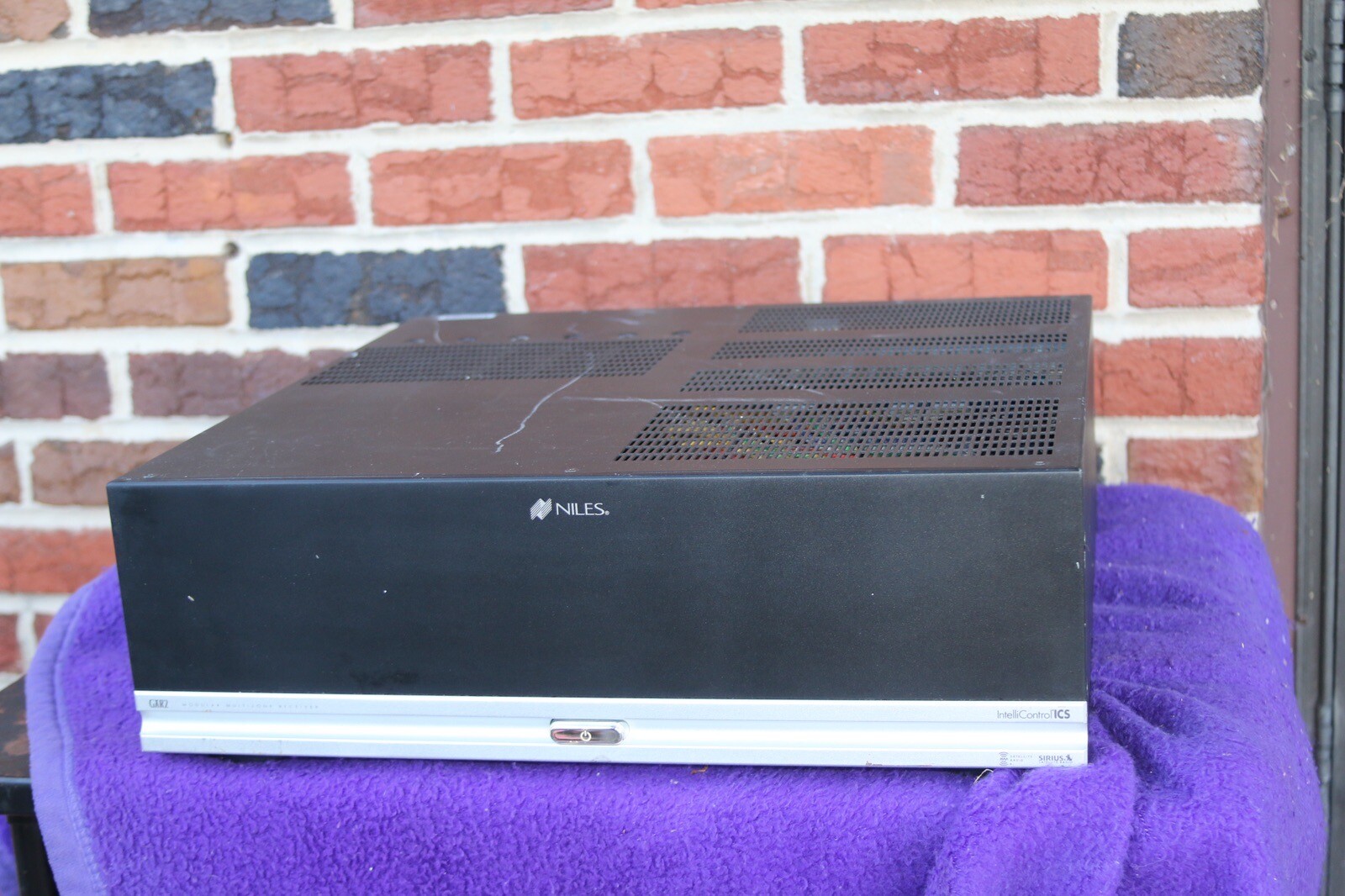 NILES GXR2 INTELICONTROL ICS AMP ( MULTI ZONE )  WITH 4 CARDS - As/is