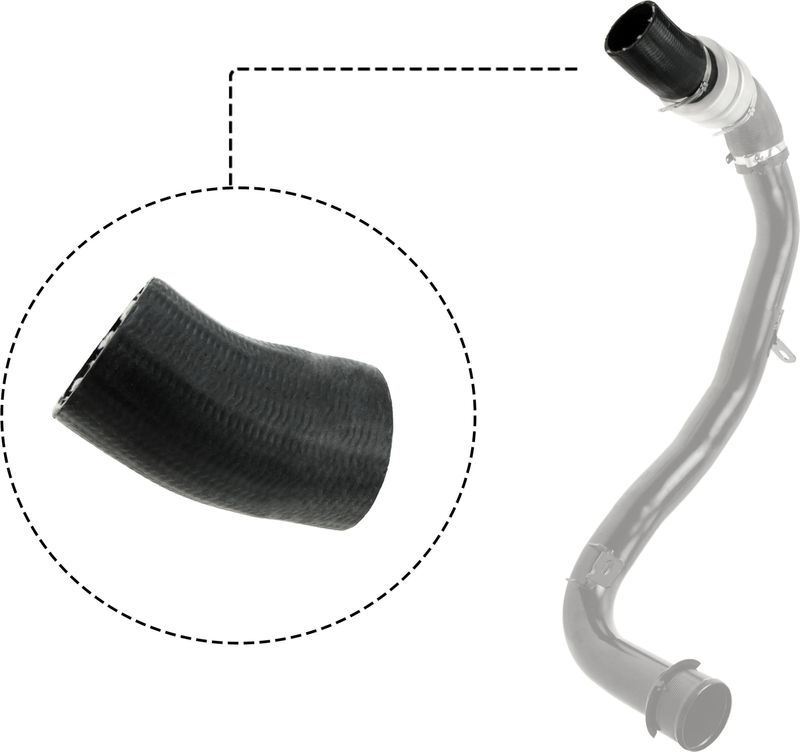 Charge Air Hose Fits Citroen Relay Fiat Ducato Peugeot Boxer GATES 09-0491 - Image 11