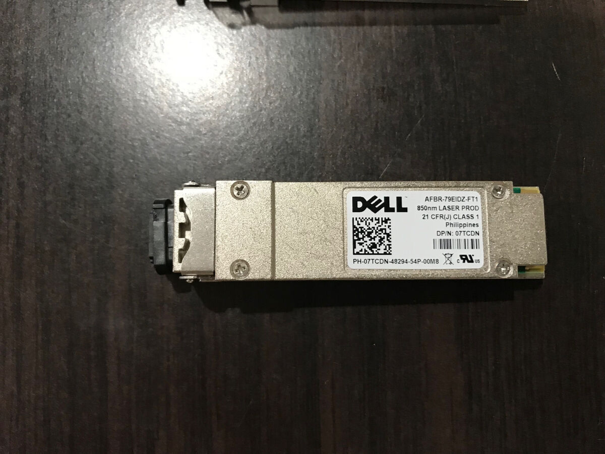 Dell QSFP-40G-SR4 0V3XJK V3XJK AFBR-79EIDZ-FT2 FTL410QE3C-FC Dell QSFP-40G-SR4 0V3XJK V3XJK AFBR-79EIDZ-FT2 FTL410QE3C-FC