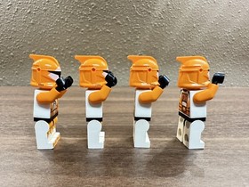 LEGO 4x Bomb Squad Clone Troopers Complete Authentic 7913