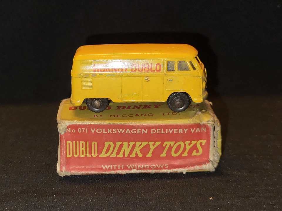 DE COLECCIÓN ANUNCIO MOTOR BUS VOLKSWAGEN HORNBY DULBO DINKY TOYS INGLATERRA MECCANO CON CAJA Foto 3 de 4