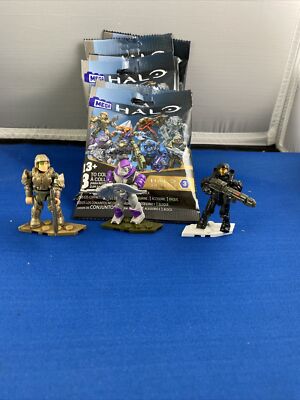 6 X Mega Construx Halo Infinite 343 Series 3 Mini Figure Blind Bags!  New