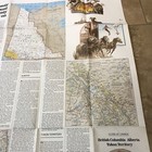 Vintage 1978, British Columbia/Alberta/Yukon Map By National Geographic Magazine — photo 6