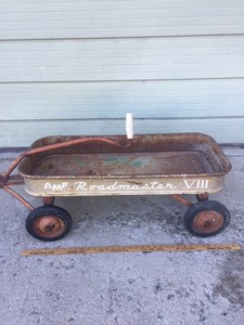 metal pull wagon
