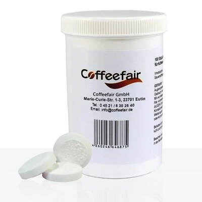 Coffeefair Reinigungstabletten 100 x 1,6g Reinigungs-Tabs