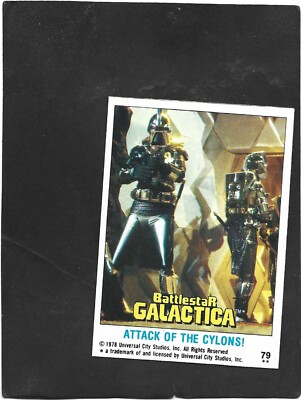 1978 Battlestar Galactica  #  79 Attack of the Cylons!