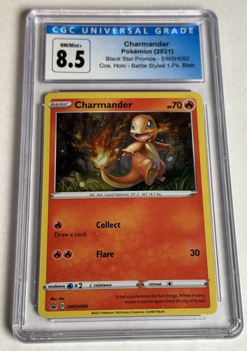Charmander graded CGC 8.5 for sale on eBay