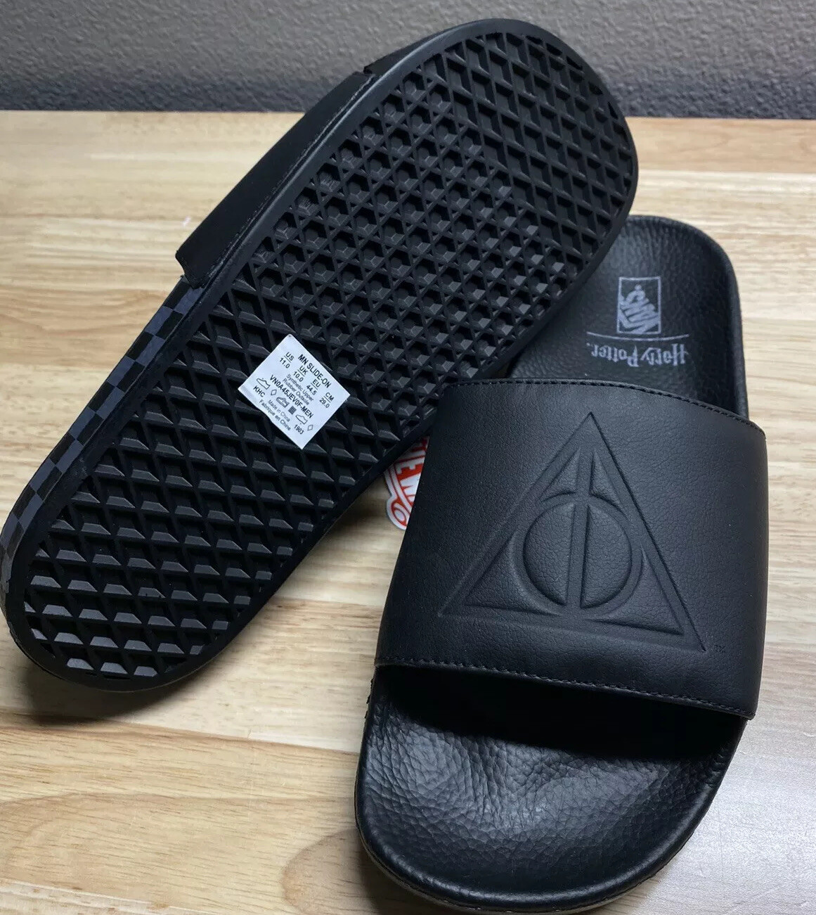 vans harry potter slides