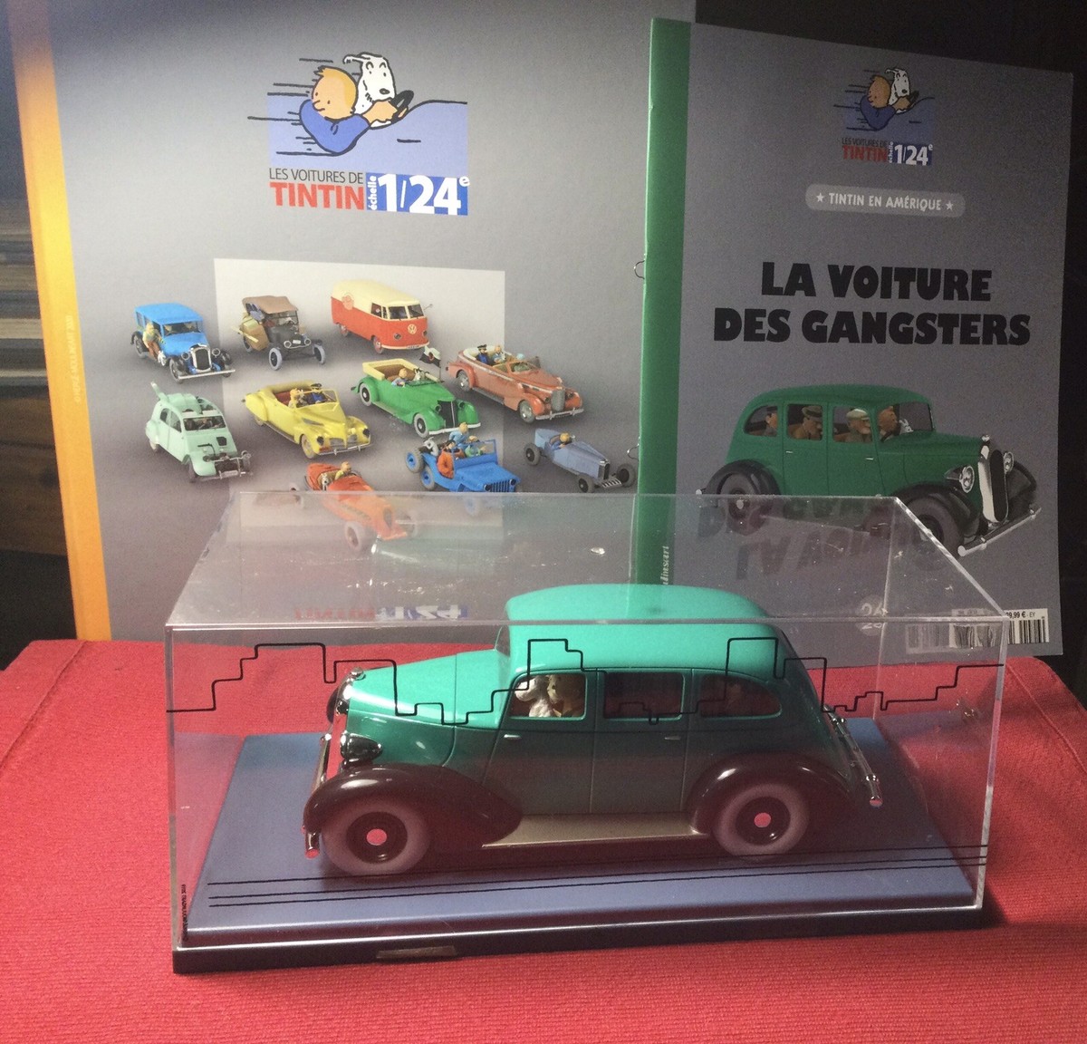 Collection Tintin - Voiture 1/24 N°55 - Hachette - Boîte Scellée Avec Fascicule - NEUF