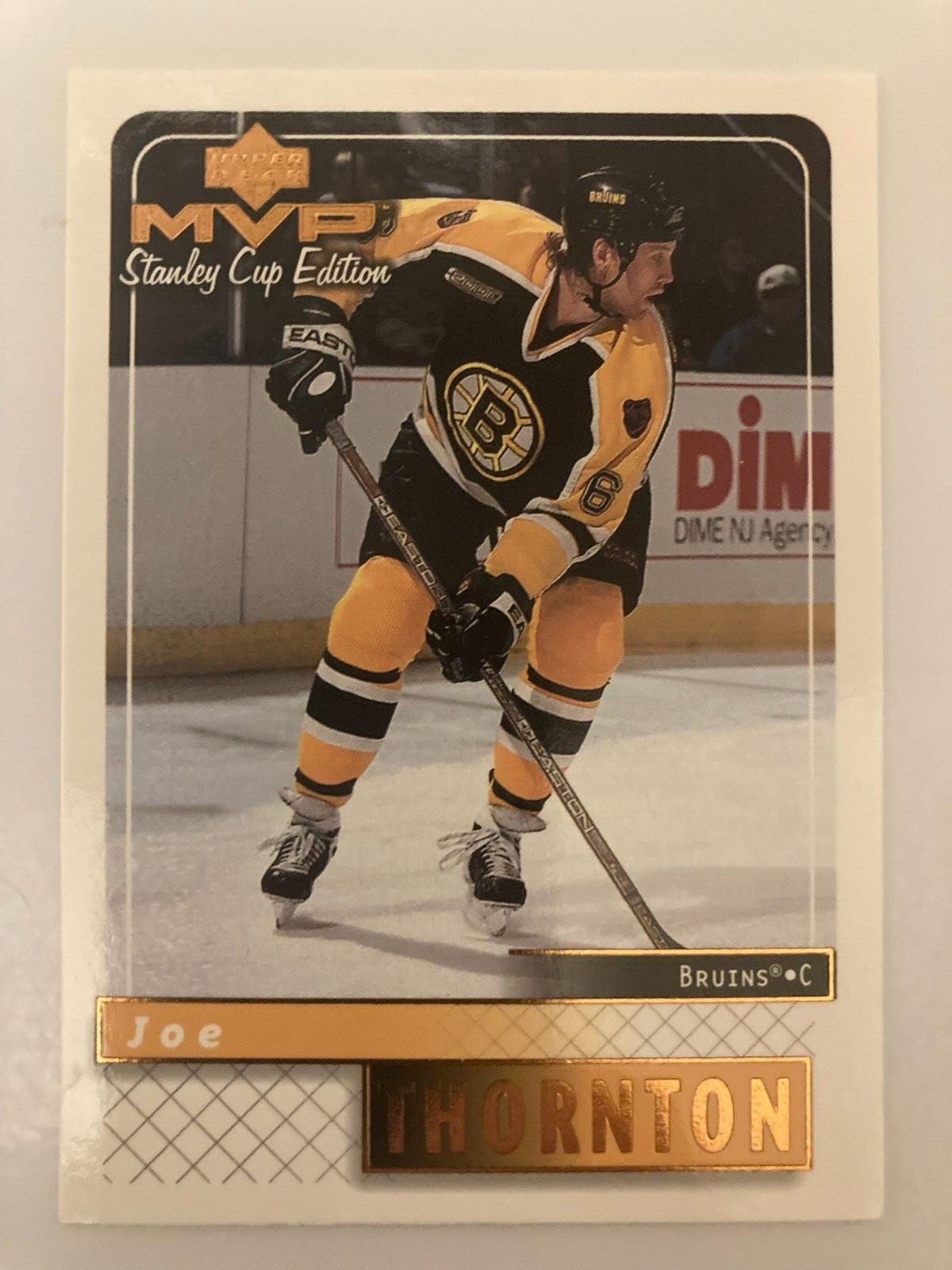 1999-00 Upper Deck MVP Stanley Cup Edition Joe Thornton #16