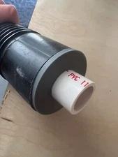 A/C Drain Line cleaning adapter for 2.5 inch vacuum hose!  End service calls!