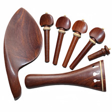 1 set 4/4 Violin Parts Rosewood violin accessories
