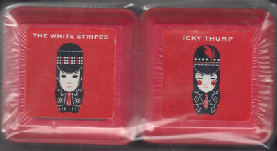 WHITE STRIPES Icky Thump Jack & Meg memory sticks factory sealed LTD ED of 3333