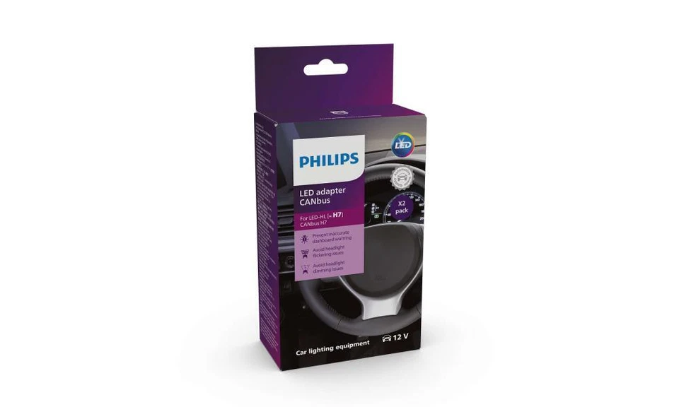 CANBUS Adapter H7 Philips für Ultinon Pro6000 H7 LED /  SET / 2 Stk. - Bild 1 von 2