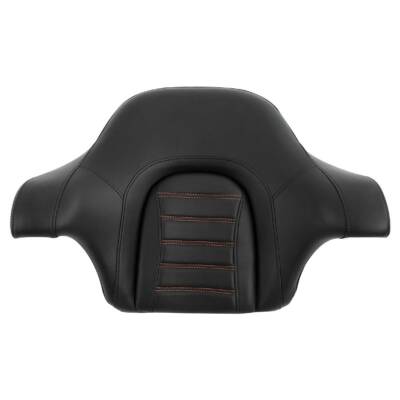 King Chopped Pack Trunk Wrap Backrest Pad Fit For Harley Tour Pak Touring 14-24