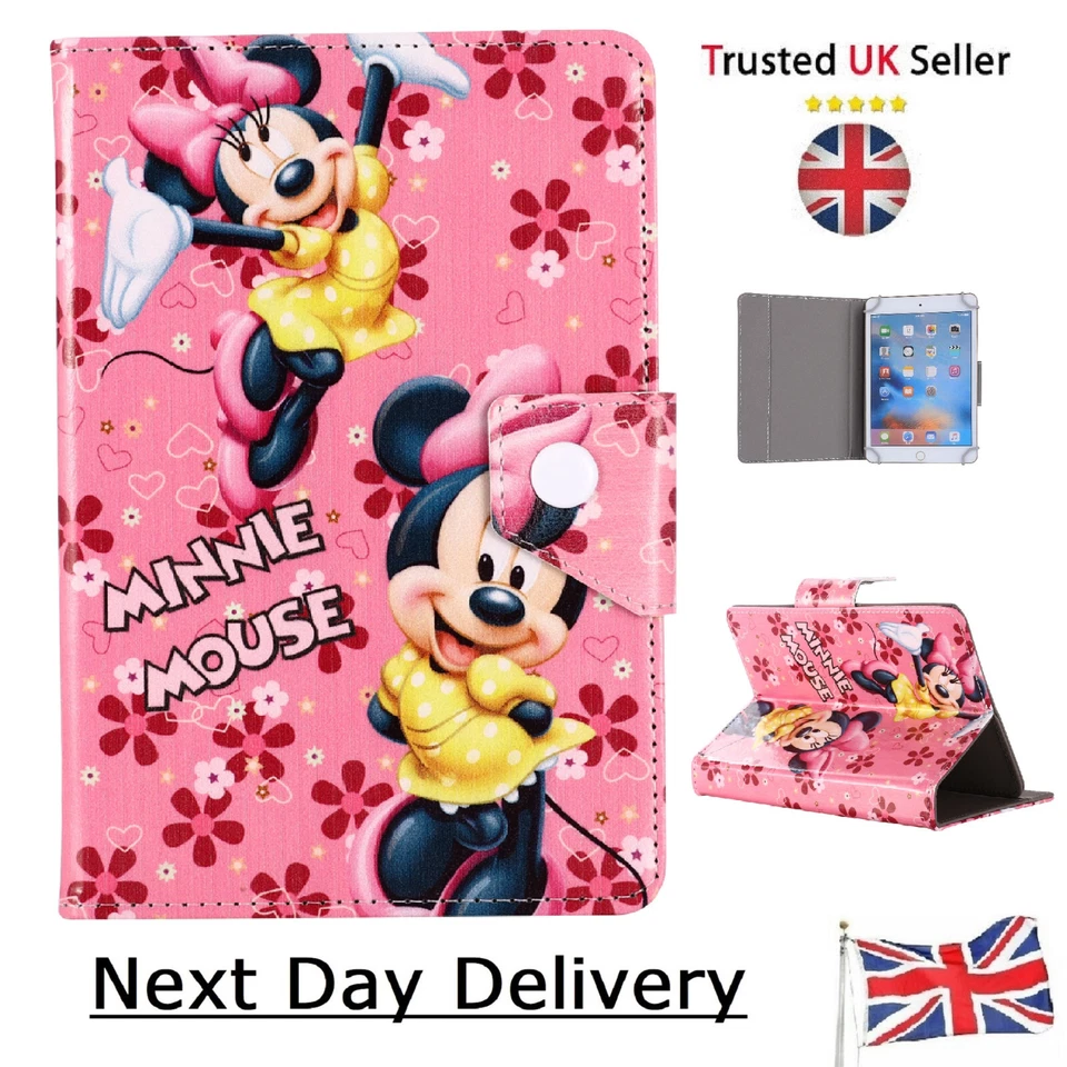 Kids case For Amazon Fire Tab 7" 8" 10.1" ~ Mickey & Minnie Mouse / Tablet cover - Image 3 of 4