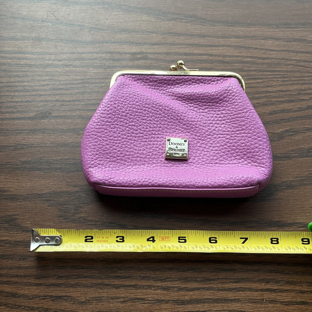 Dooney And Bourke Purple Purse Dooney Bourke Pebble Grain Large