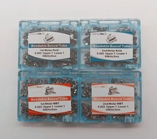 Dental Orthodontic Buccal Tube Bondable Roth/MBT 022" Mesh Base 1st/2nd Molar