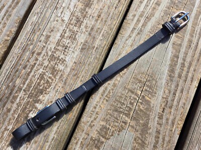Devoucoux Black SINGLE Cheekpiece Buckle Closure -Bridle Replacement Part- LARGE