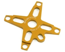 MCS BMX 4-Bolt SPIDER 104mm Made in USA! GOLD