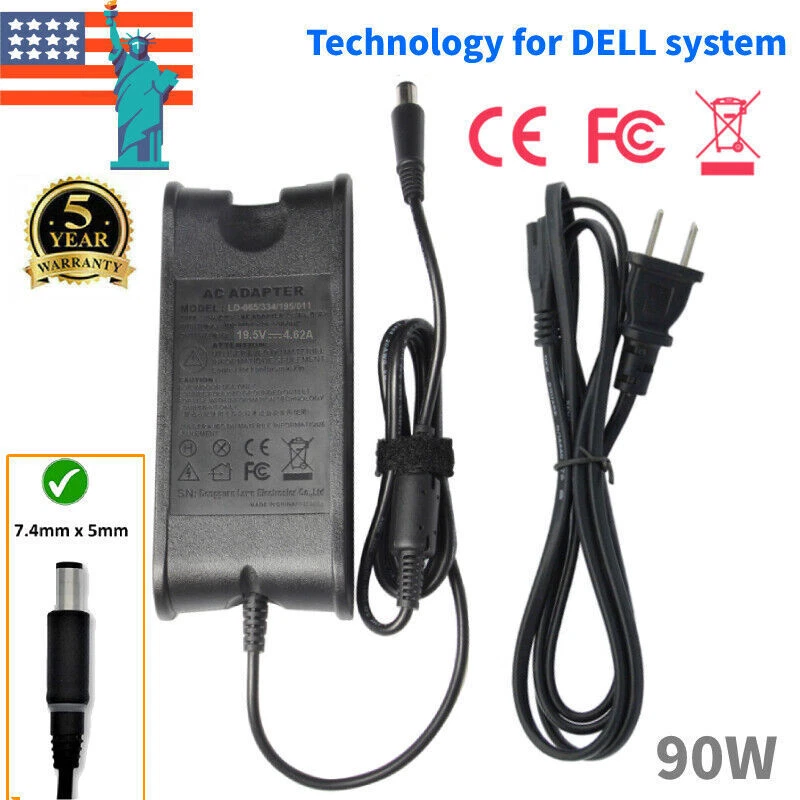 Chargeur Dell PA-12 – 19,5V 3,36A – Compatible Inspiron Latitude E-Series