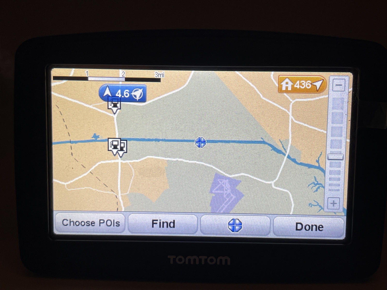 TomTom 4ET03 Car Truck GPS W/ Original Screen Cover Still On Mapping