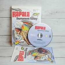 Rapala Tournament Fishing - Nintendo Wii Complete With Manual 