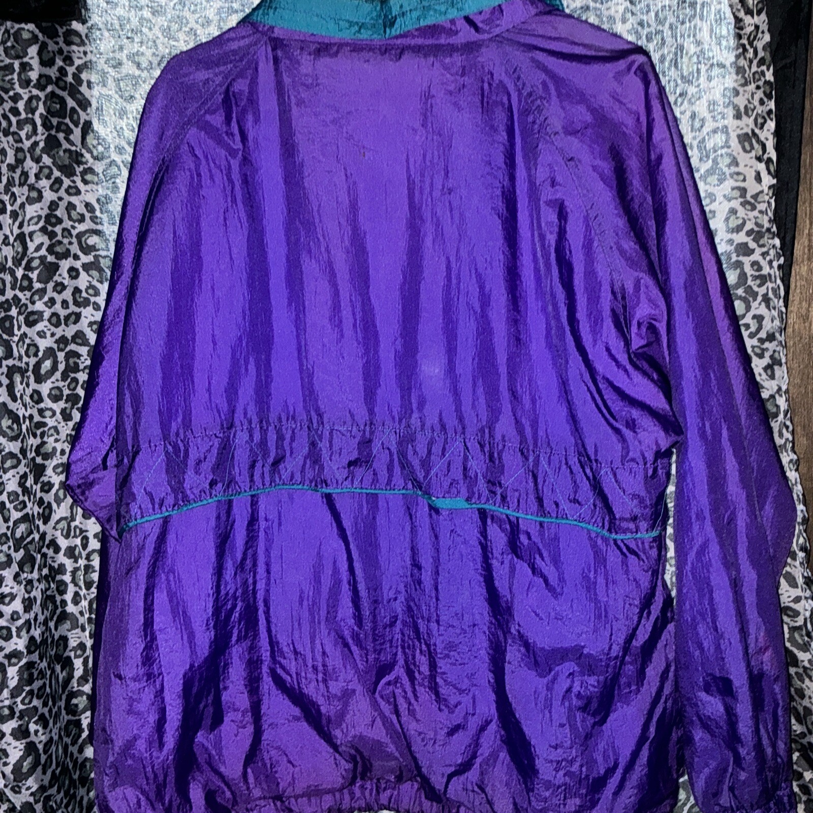 Vintage Windbreaker Basic Edition Brand Size Large - image 5