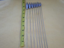 6 PCS SNAGLESS B. BOUNCER/TROLLING SINKER 1,1-1/2,2 OZ 2ea. S.S. WIRE .045X10"  