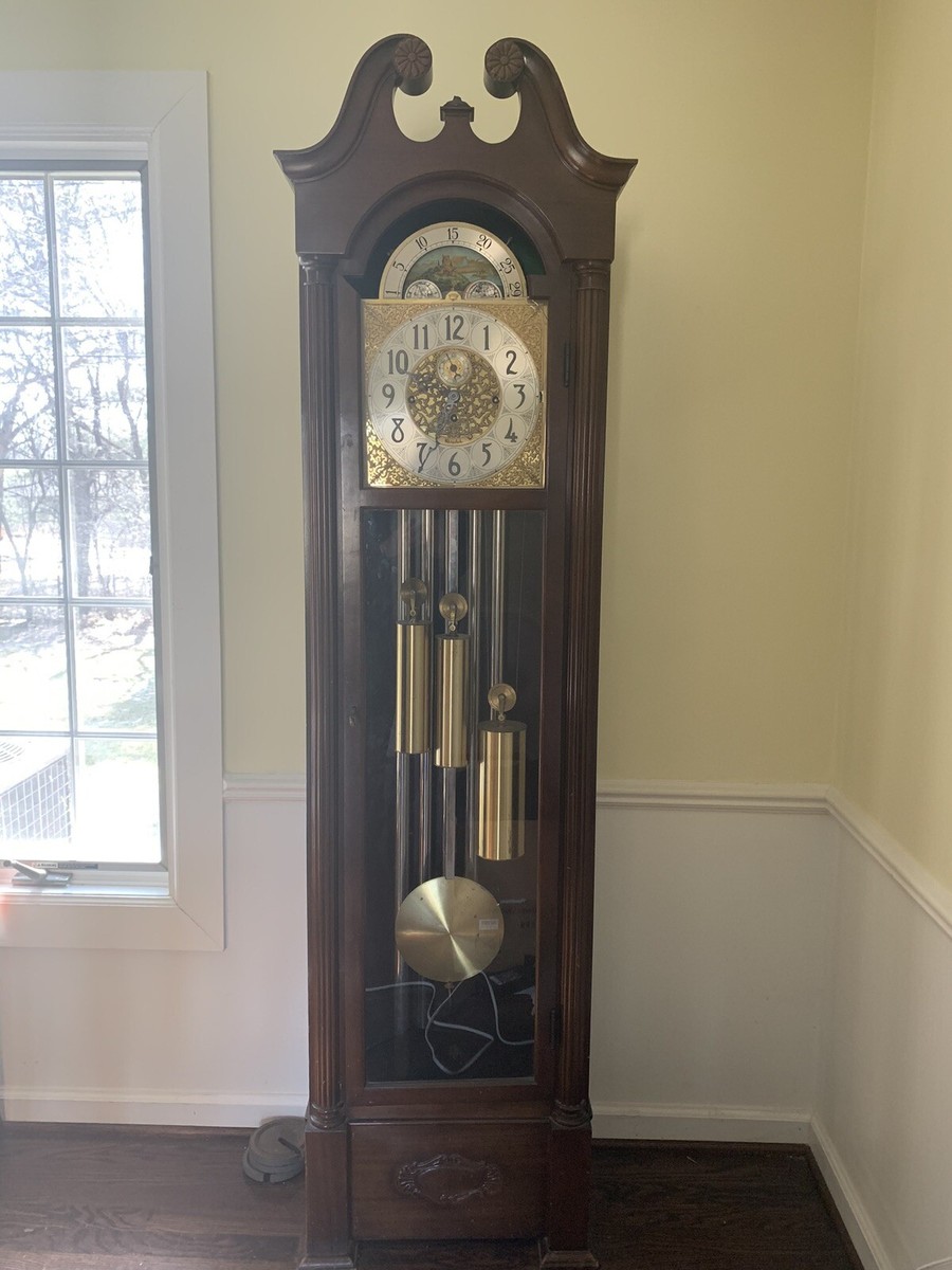 Herschede Five (5) Tube Whittier Grandfather Clock #217 in Herschede Five (5) Tube Whittier Grandfather Clock #217 in