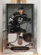 2018-19 ARTIFACTS MATERIALS SILVER DUAL JERSEYS Tyler Toffoli 2 Colors /165